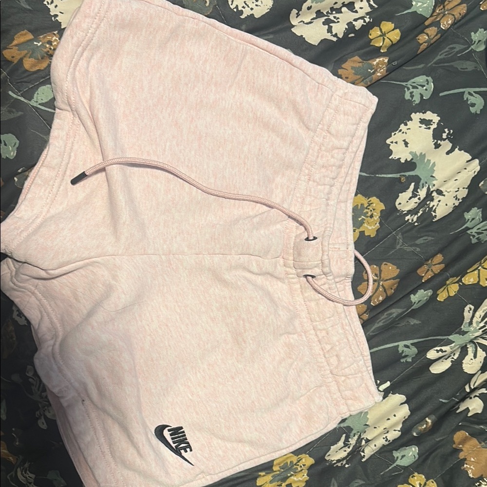 Nike Women's Light Pink Athletic Shorts